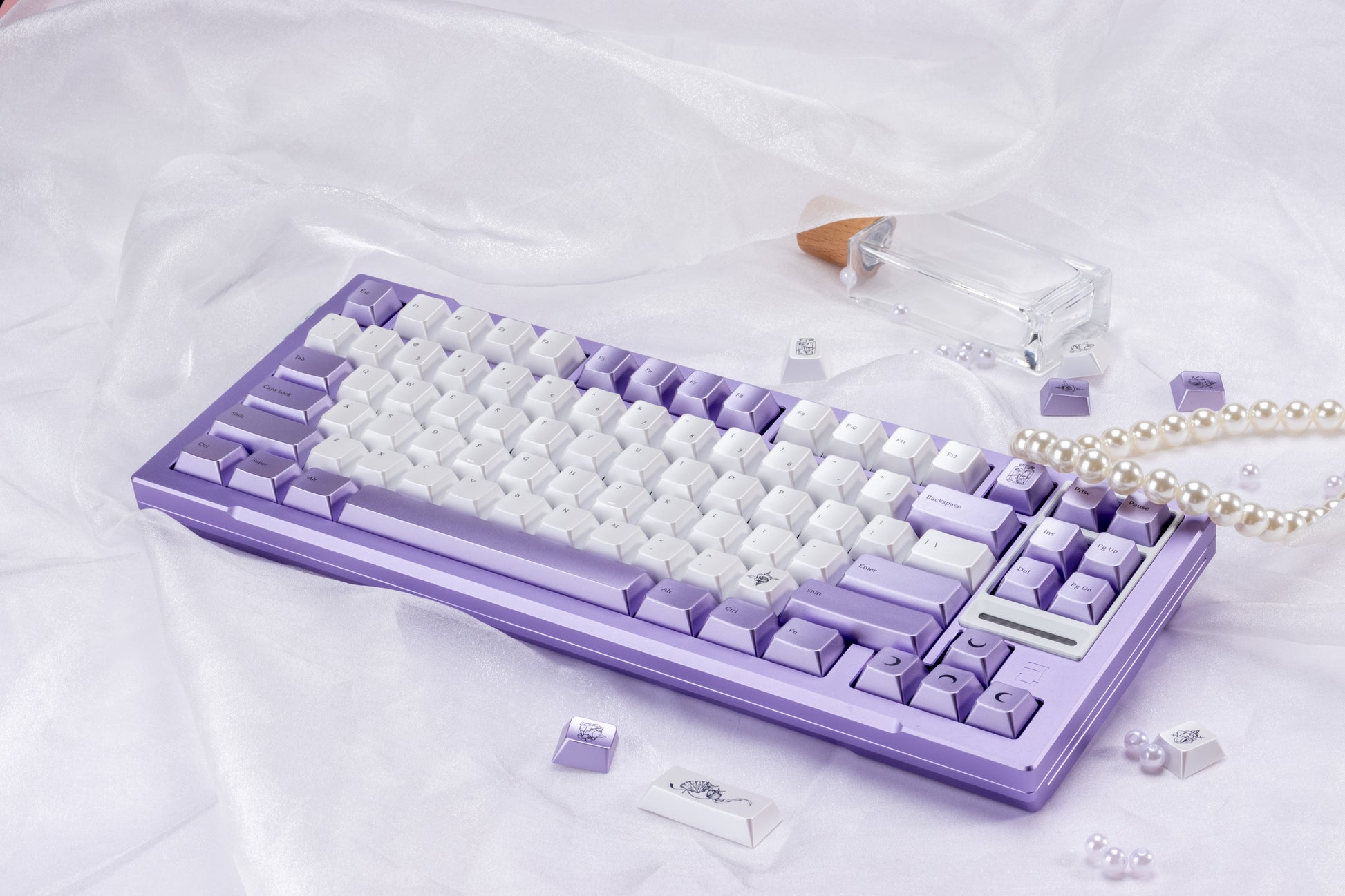 Pearl Tear Drop KeyCaps-37