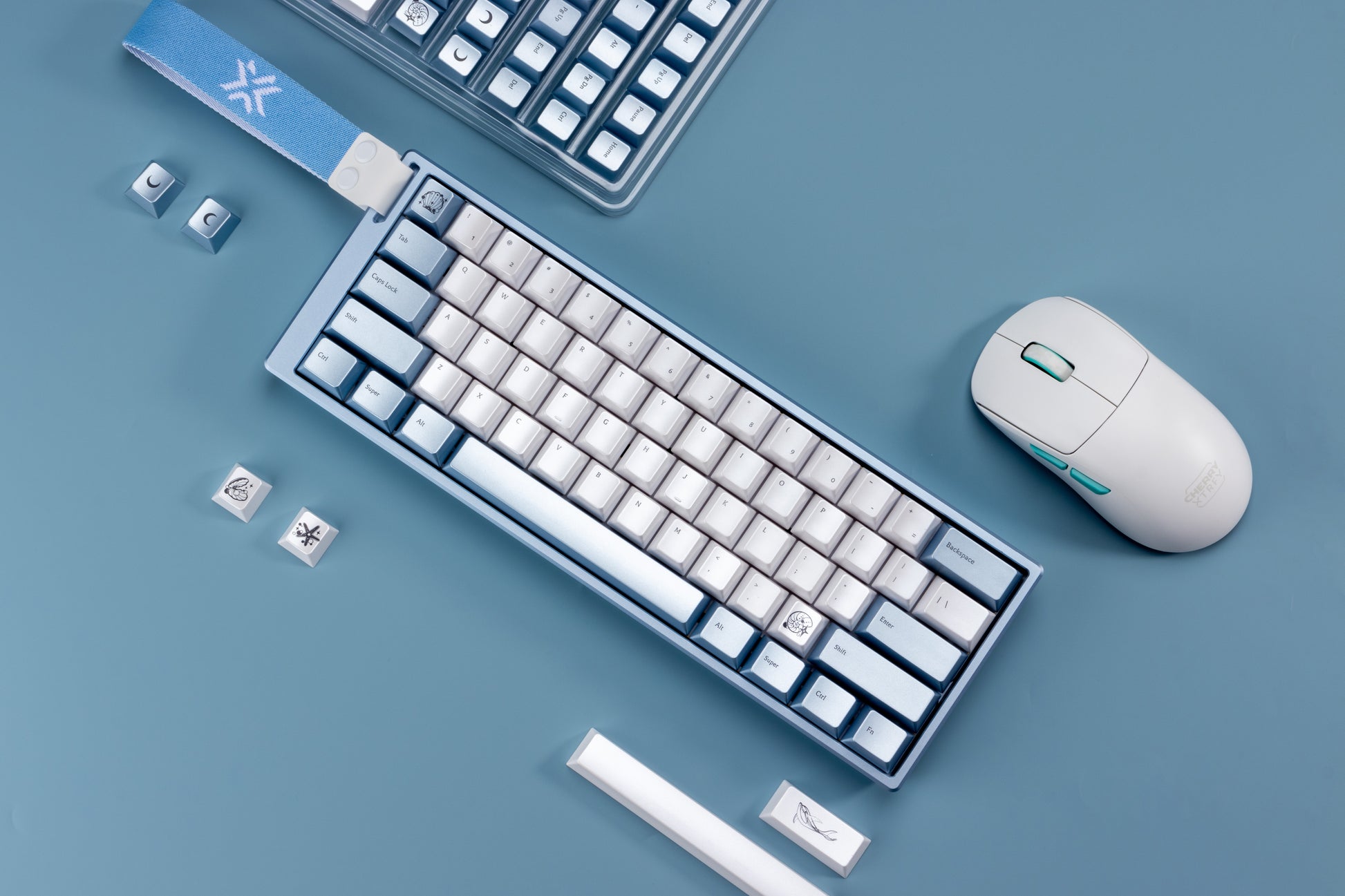 Pearl Tear Drop KeyCaps-8