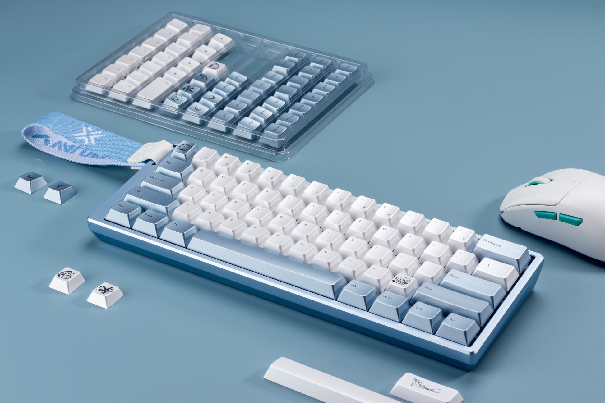 Pearl Tear Drop KeyCaps-9