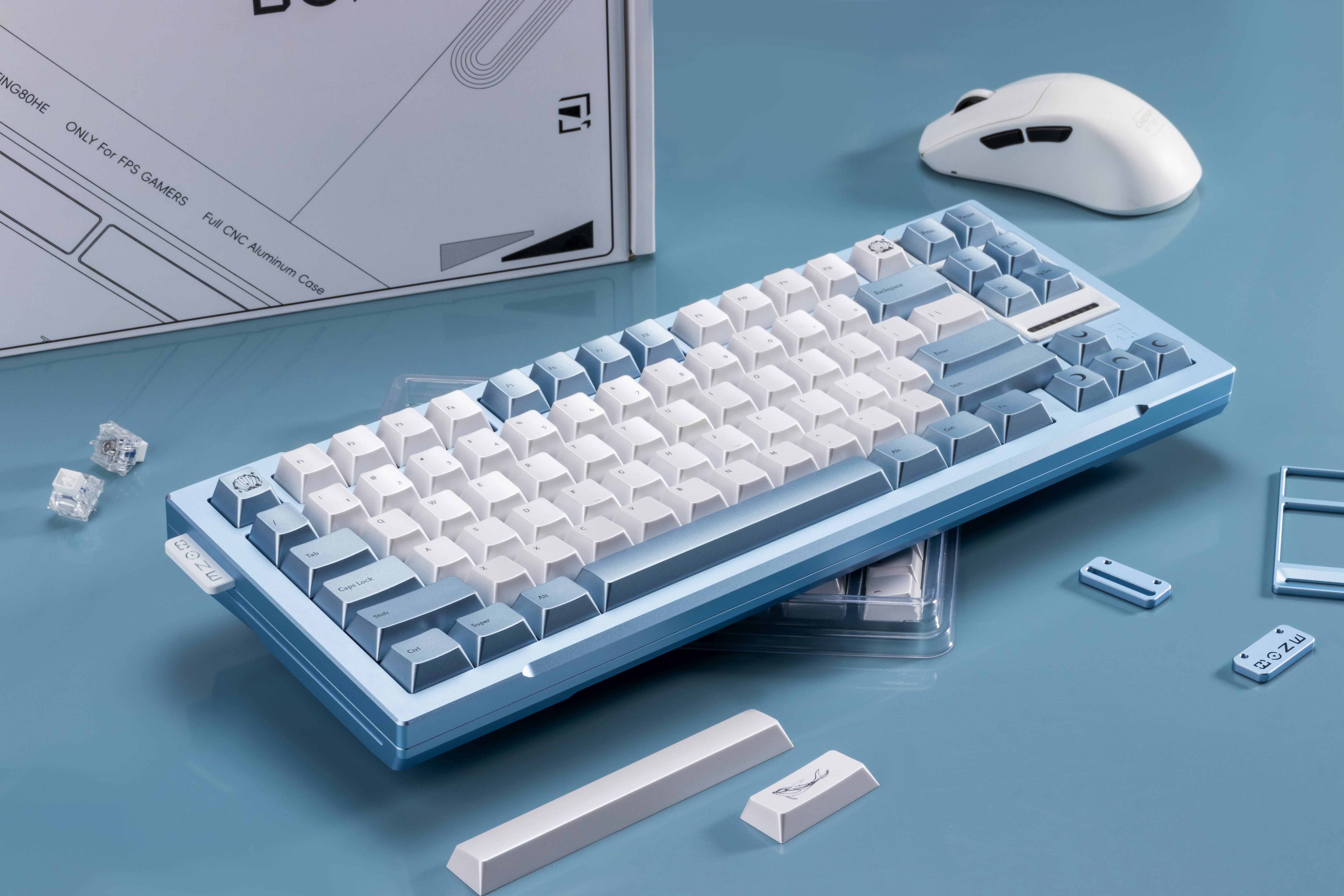 Pearl Tear Drop KeyCaps-13