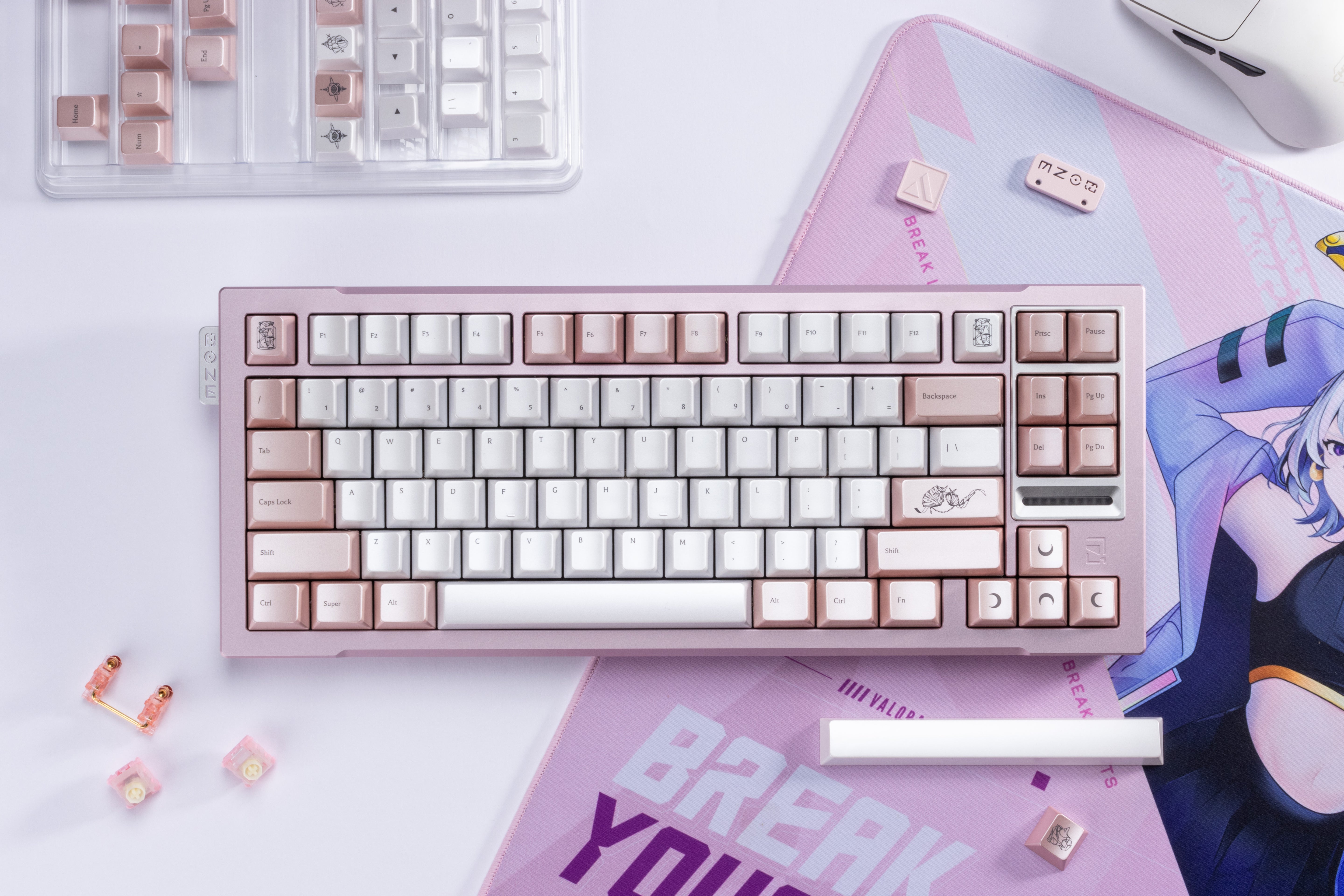 Pearl Tear Drop KeyCaps-7