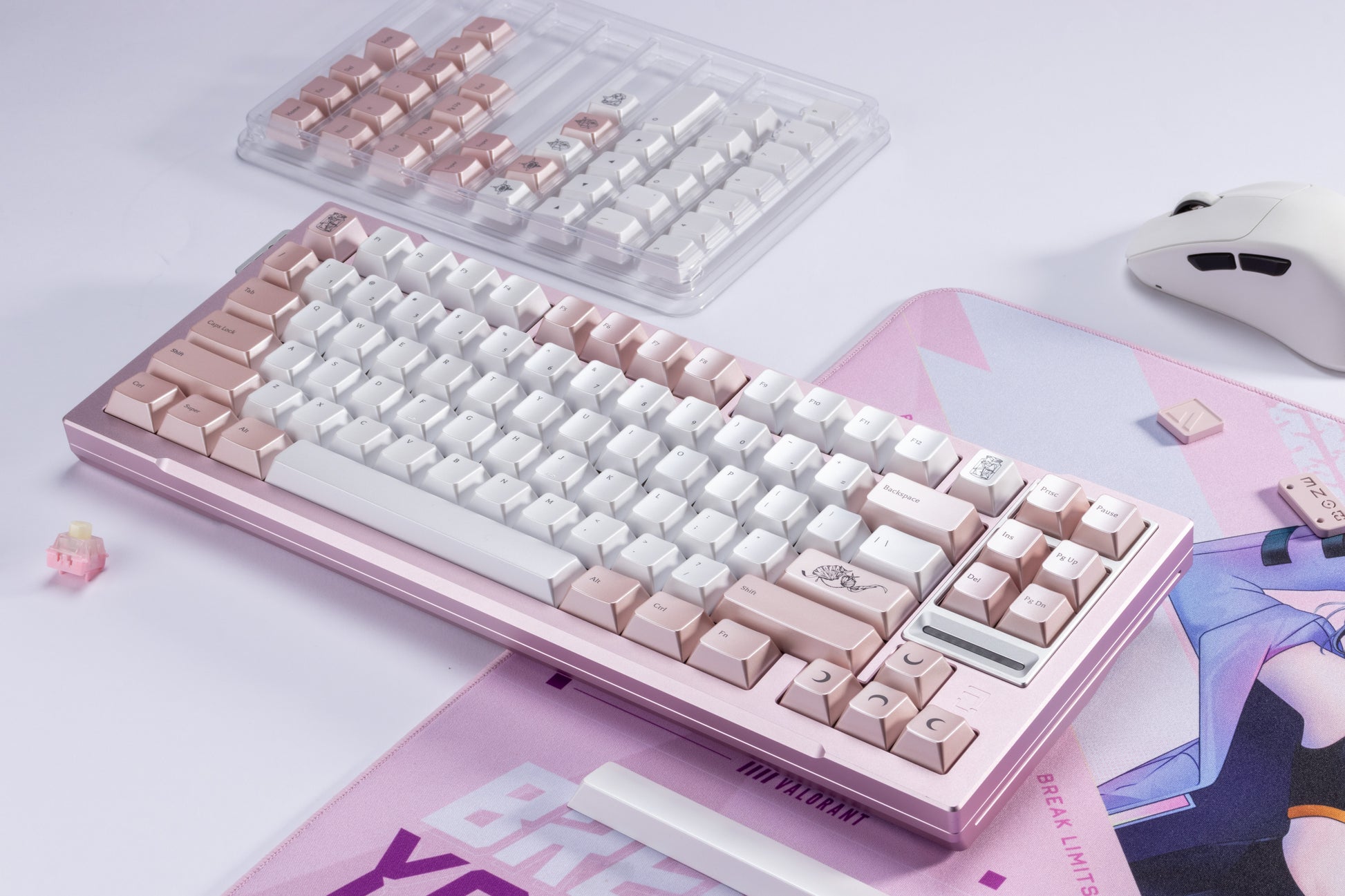 Pearl Tear Drop KeyCaps-19